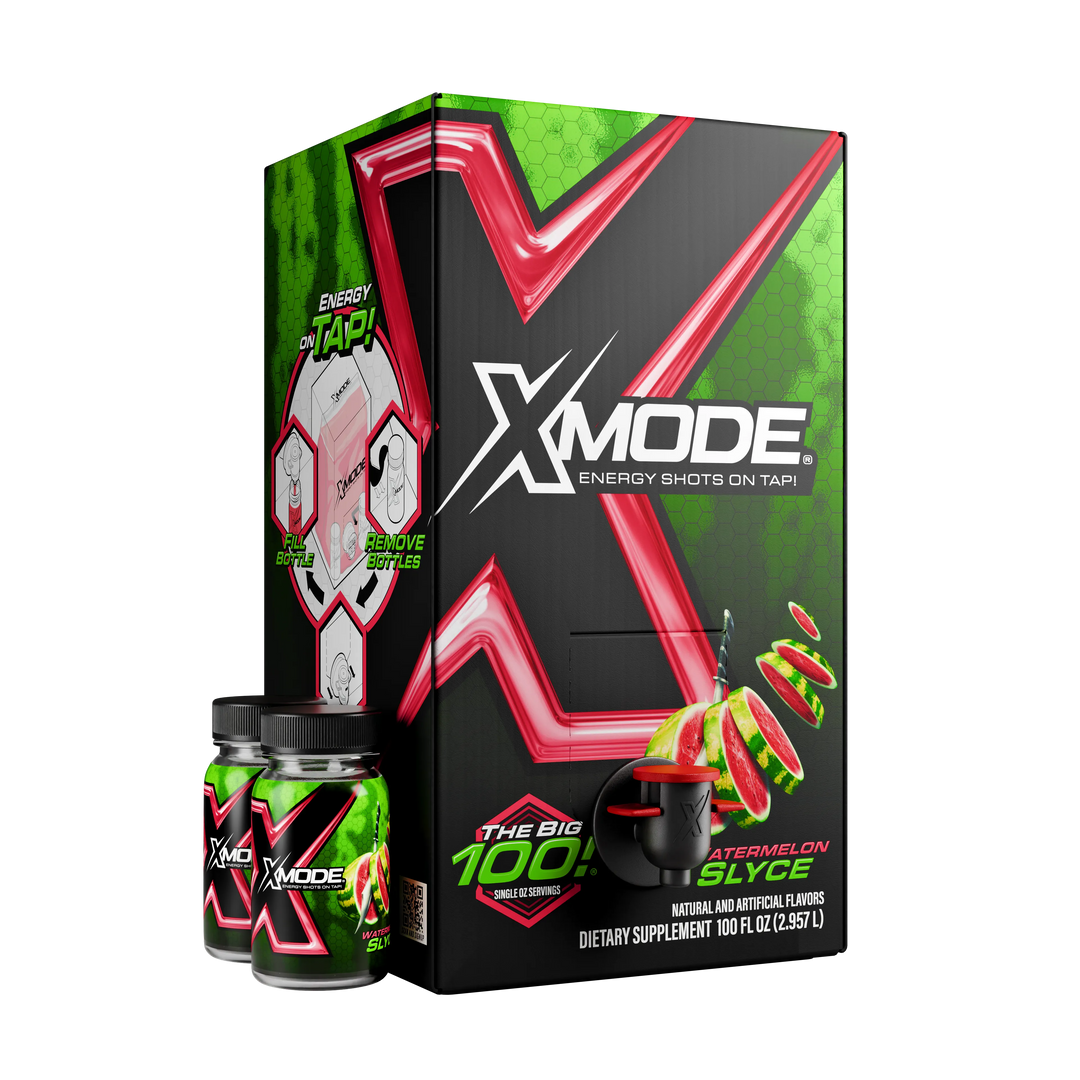 100 ENERGY SHOTS ON TAP – WATERMELON SLYCE