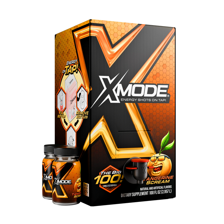 100 ENERGY SHOTS ON TAP – TANGERINE SCREAM