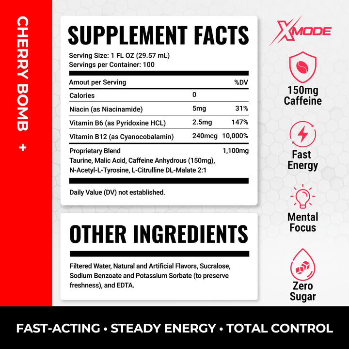 XMODE ENERGY SHOTS