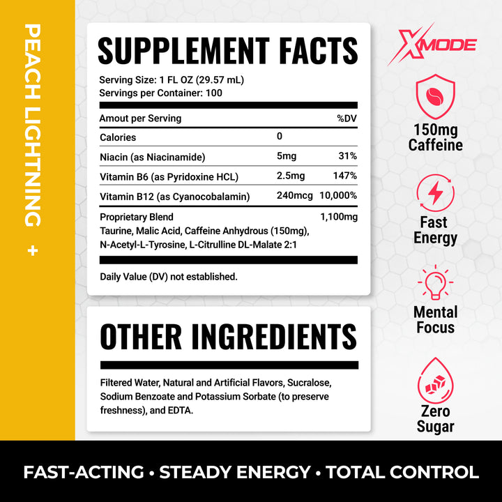 XMODE ENERGY SHOTS