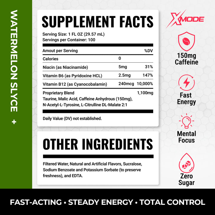 XMODE ENERGY SHOTS