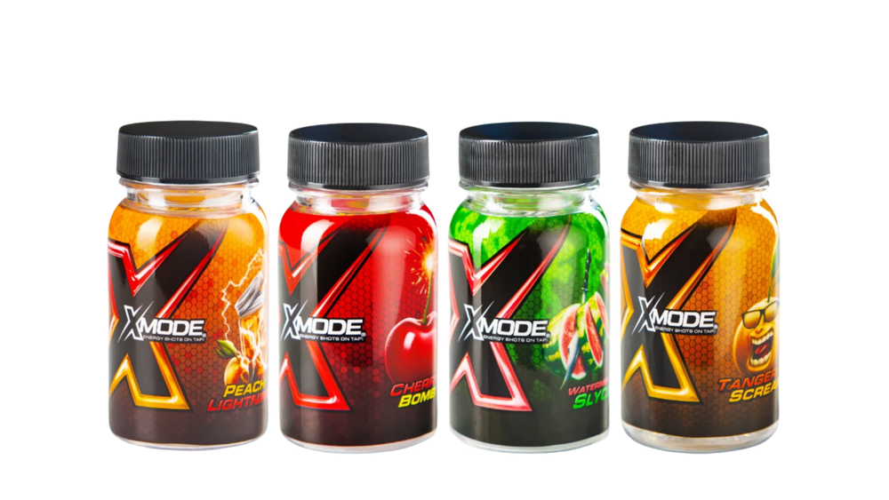 XMODE product images on bottle